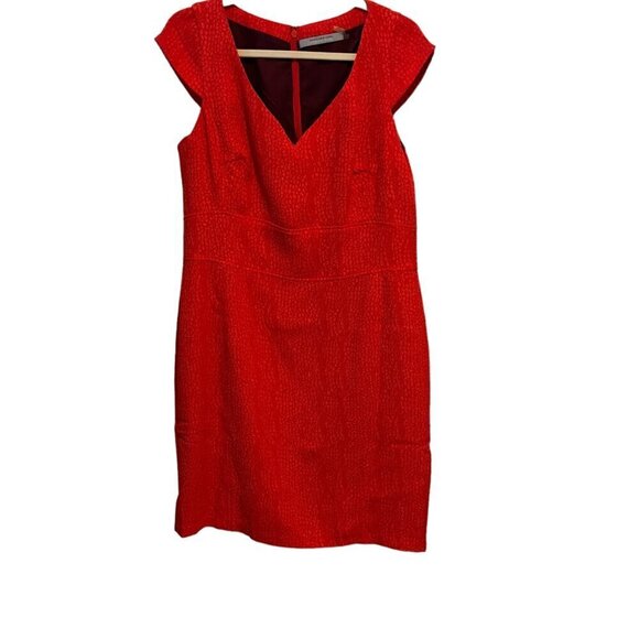 Marc New York Andrew Marc Tone on Tone Animal Print Shift Dress Women's Size 14 - Picture 5 of 8